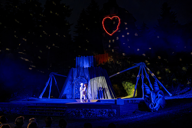 Angus Simmons (Elowen) und Zsófia Szabó (Evra).</br>


Foto: Dirk Rückschloß / Pixore Photography